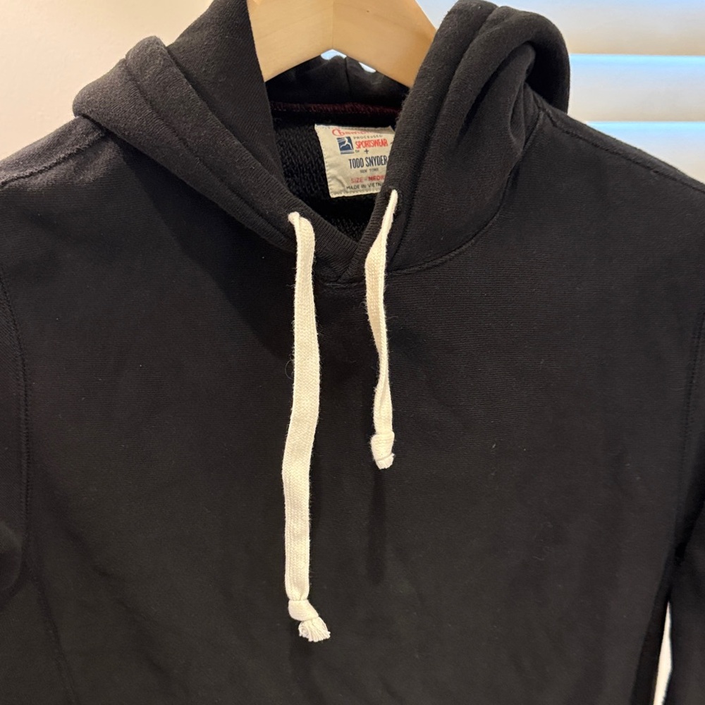 Champion and Todd Snyder Black Men’s Hoodie